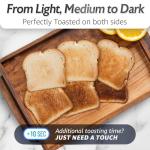 SmartToast Digital 4-Slice Long Slot Toaster