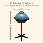 Cuisinart 2-in-1 Electric Griddle for Indoor/Outdoor Use