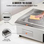VEVOR 22" Electric Flat Top Griddle, 1600W