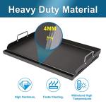 Utheer Nonstick Cast Iron Griddle for Grills