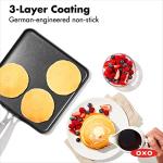 OXO 11" Ceramic Nonstick Griddle Pan, Black