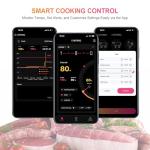 Wireless Smart Meat Thermometer with Remote Monitoring