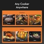 Bluetooth Meat Thermometer with Thin Probe & Remote Tracking