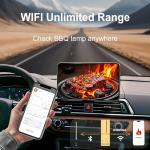 Wireless Meat Thermometer with 7 Sensors and Temp Alerts
