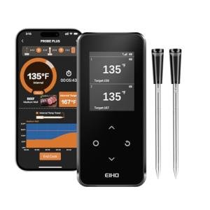EIHO Bluetooth Meat Thermometer with 2 Probes