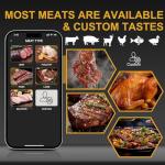 EIHO Bluetooth Meat Thermometer with 2 Probes