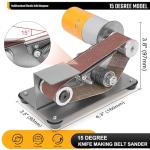 Electric Knife and Tool Sharpener with Adjustable Speed