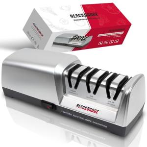 BLACKBADGE Electric Knife Sharpener, 3-Stage System