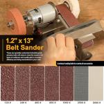 Electric Knife and Tool Sharpener with Adjustable Speed