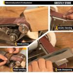 Electric Knife and Tool Sharpener with Adjustable Speed
