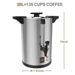 135-Cup Stainless Steel Coffee Urn for Events