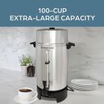 West Bend 100-Cup Coffee Urn with Temperature Control