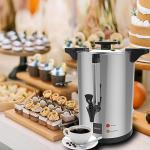 135-Cup Stainless Steel Coffee Urn for Events