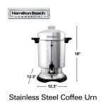 Hamilton Beach 60-Cup Coffee Urn & Dispenser