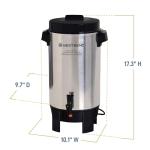 West Bend 42-Cup Coffee Urn & Beverage Dispenser