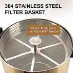 Perossia 110-Cup Stainless Steel Coffee Urn