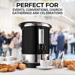 50-Cup Stainless Steel Coffee Maker Urn