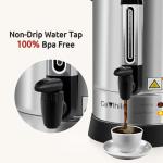 100-Cup Stainless Steel Coffee Urn Machine