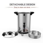 32-Cup Stainless Steel Coffee Urn for Events