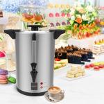 32-Cup Stainless Steel Coffee Urn for Events