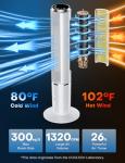 Portable 42-Inch Air Conditioner with Remote Control