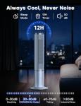 Portable 42-Inch Air Conditioner with Remote Control