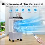 Uthfy Portable Evaporative Air Cooler with Remote