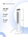 Dreo 40” Bladeless Evaporative Air Cooler Fan