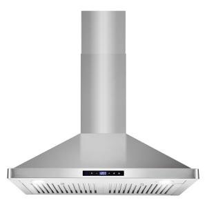 COSMO 30" Ducted Wall Mount Range Hood with LED