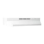 Broan-NuTone 30-Inch Ductless Range Hood with Lights