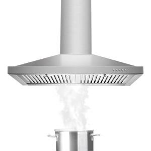 Tieasy 30-Inch Stainless Steel Range Hood with LED
