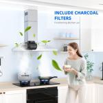 FIREGAS 30" Stainless Steel Range Hood with Fan