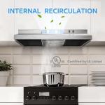 Midea 30" Under Cabinet Ductless Kitchen Vent Hood