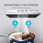 Midea 30" Under Cabinet Ductless Kitchen Vent Hood