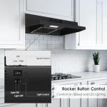 Zomagas 30-Inch Convertible Under-Cabinet Range Hood