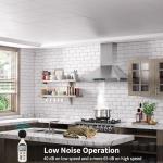 IKTCH 36" Stainless Steel Wall Mount Range Hood