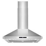 Cosmo 30" Lumin Island Range Hood, 380 CFM