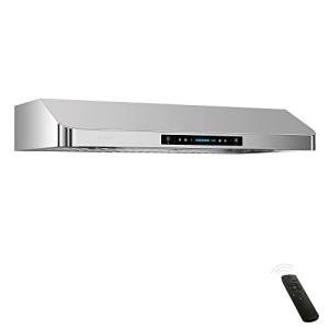 IKTCH 30" Under Cabinet Range Hood, Stainless Steel