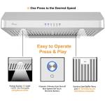 Awoco Stainless Steel 30" Under Cabinet Range Hood