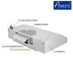 Awoco Stainless Steel 30" Under Cabinet Range Hood