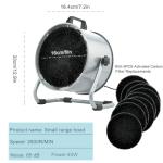 Portable Range Hood with 9 Charcoal Filters