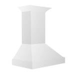 ZLINE 30" Wooden Wall Mount Range Hood - White