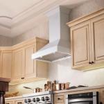 ZLINE 30" Wooden Wall Mount Range Hood - White