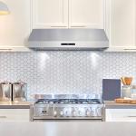 COSMO 36" Under Cabinet Range Hood with LED Lights