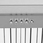 COSMO 48" Under Cabinet Range Hood with LED Lights