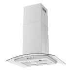 30" Stainless Steel Island Range Hood, 700 CFM