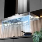 Zomagas 30" Stainless Steel Wall Mount Range Hood