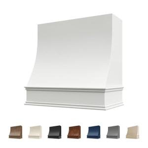 Wall-Mounted Sloped Front Range Hood Cover