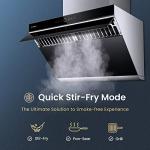 FOTILE JQG7505 30” Range Hood - Modern Onyx Black