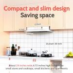 FIREGAS 24" Convertible Under Cabinet Range Hood